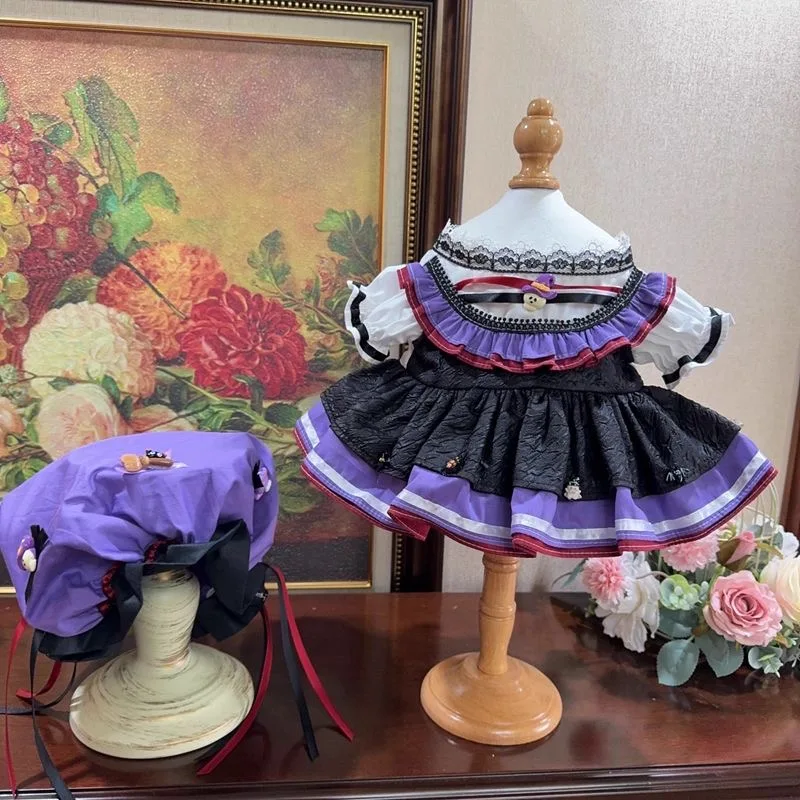 Mini vestido de muñeca de algodón de 20CM, ropa de muñeca de algodón de 10CM, 15CM y 40CM, ropa de muñeca Reborn de 55cm, envío gratis