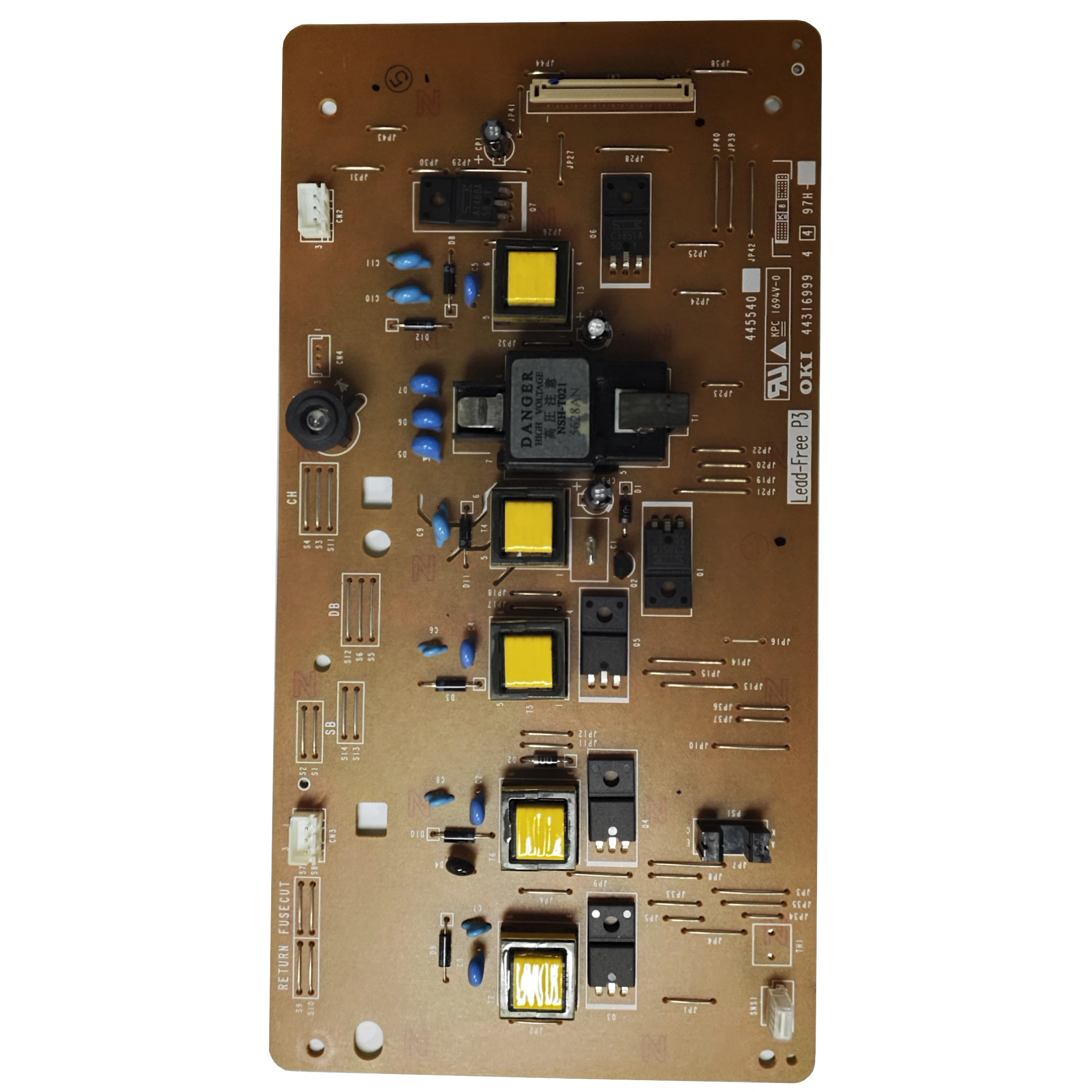 High-voltage Board for OKI B431DN B411 412 431DN