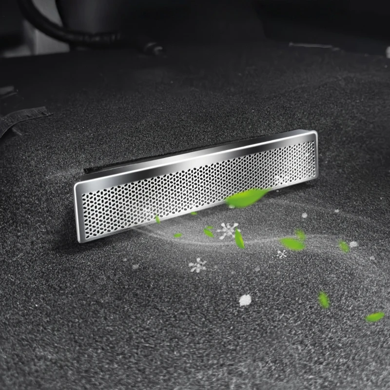 Seat Under Air Vent Cover for BYD Leopard 7 Titanium 7 Stainless Steel Dust Shield No-Drill Install Interior Accessory