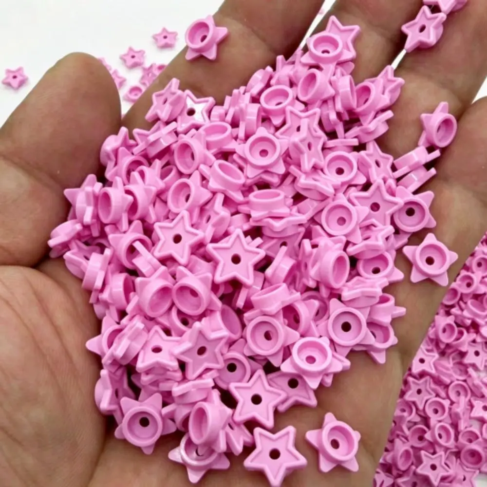 Beads Squeeze Toy Star Brick Particles 100g Crunchy Star Shape Squeeze Ball Fillers Pinch Slime Fillers Stuffing Building Blocks