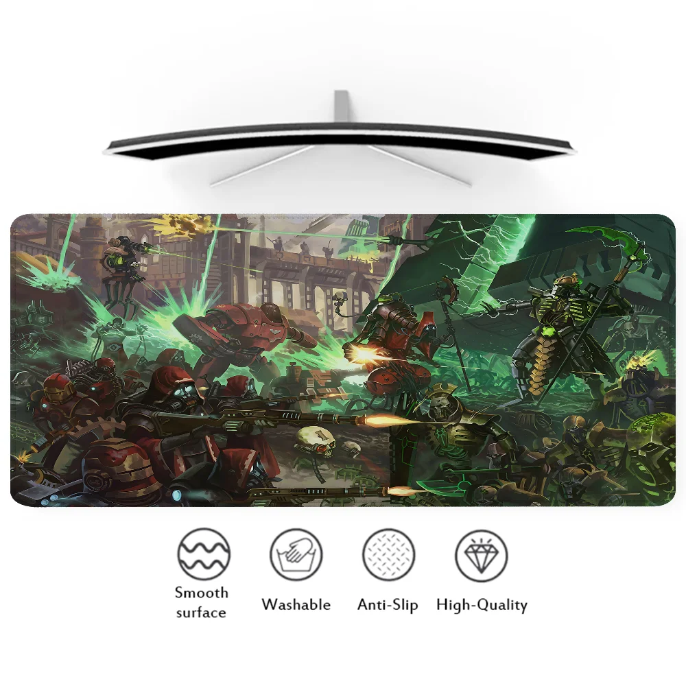 Hammer Mouse Pad Gamer Offices Accessories Desk Mat War Mousepad Pc XXL Setup Accessories Gaming Mats Keyboard 40k Extended Mice