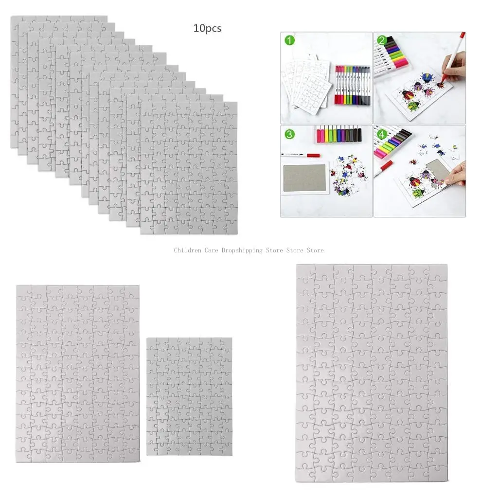 

Puzzle Blank Puzzles Pieces White on Painting Home Drawing Kids Sublimation Diy Stay Family Draw Write Paper