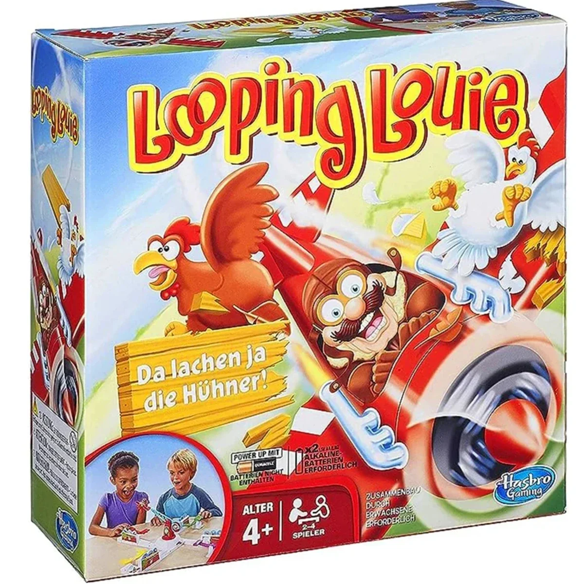 Looping Louie Spinning Plane Chicken Stealing Game Parent Child Interactive Puzzle Board Game Party Game Toys for Children