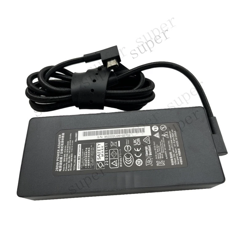 

Зарядное устройство/адаптер переменного тока S+ 19.5V 14.36A 280W для Razer Blade 16 17 18 RTX 4060 RTX 4070
