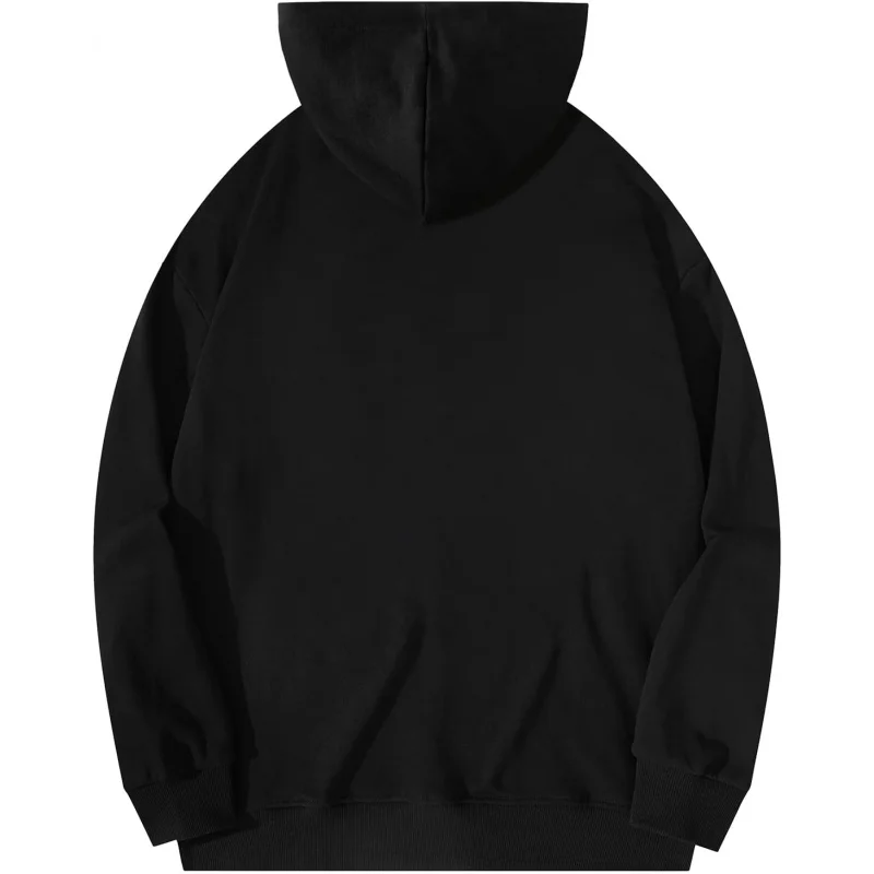 2025 جودة عالية موضة الاتجاه المطبوعة الرجال هوديي فضفاض تنوعا شخصية الكلاسيكية الرجعية عادية مريحة البلوز