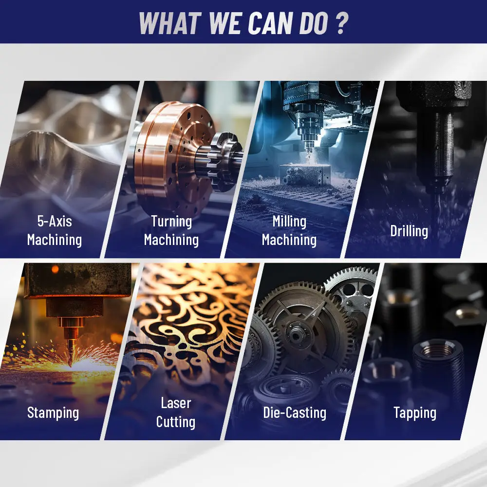 Fabricação de metal de produção em massa Serviço CNC Usinagem de precisão personalizada Fresagem Peças de torneamento de aço inoxidável Peça usinada CNC