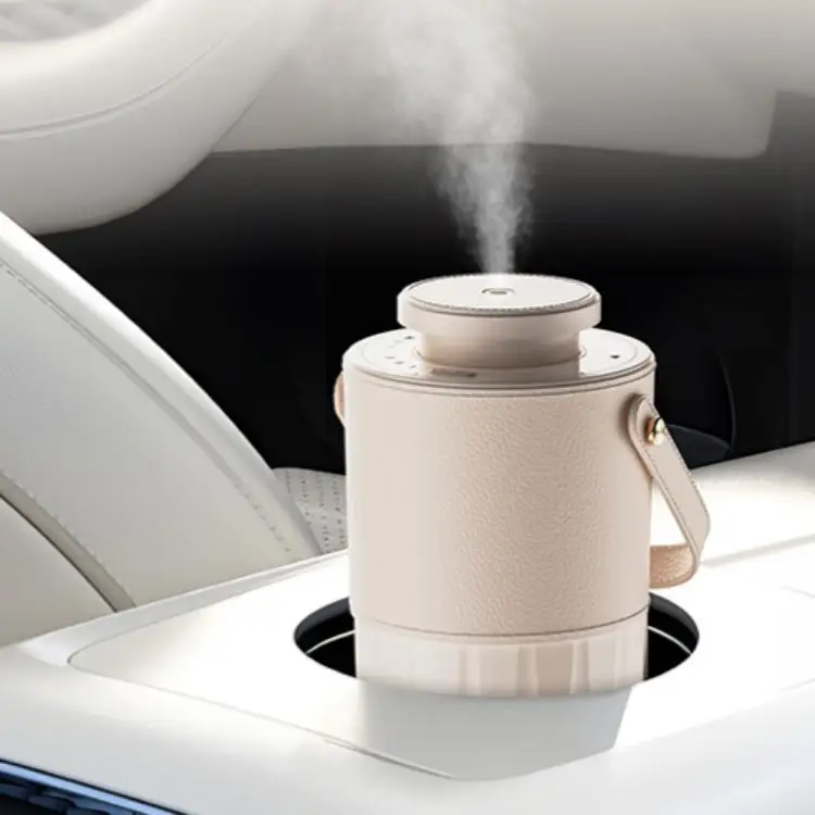 SCENTA Hot-selling Luxury Car Air Purifier Machine Auto Intelligent Spraying Waterless Aroma Essential Oil Diffuser