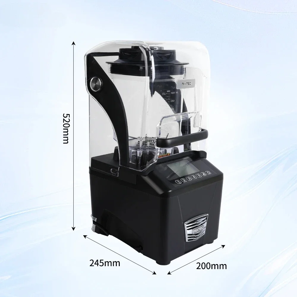 High-Capacity High-Speed Intelligent Multi-Purpose Ice Mixer For Milkshakes And Smoothies - New Design