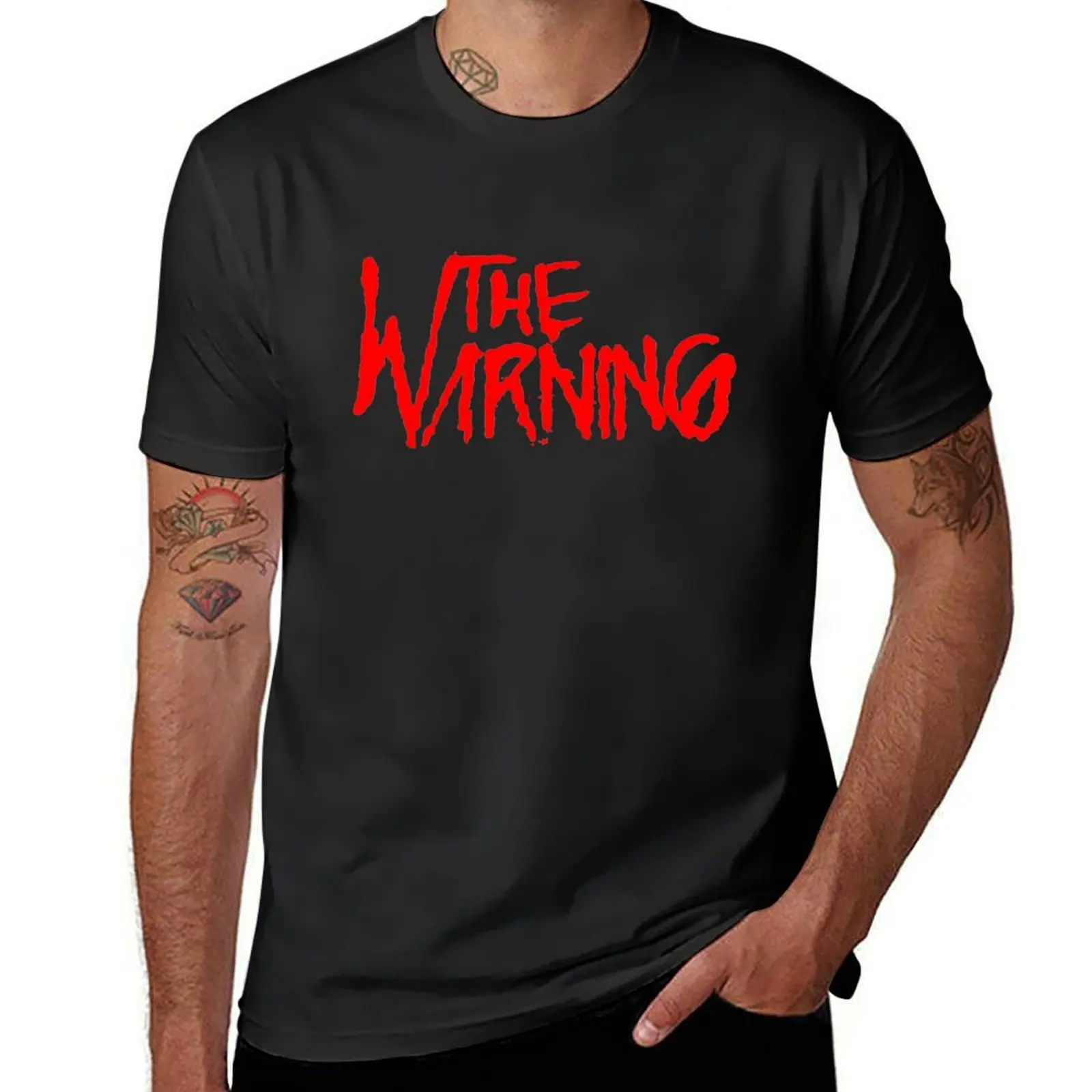 The Warning - Mexican rock band T-Shirt Aesthetic clothing heavyweights Men's t shirts