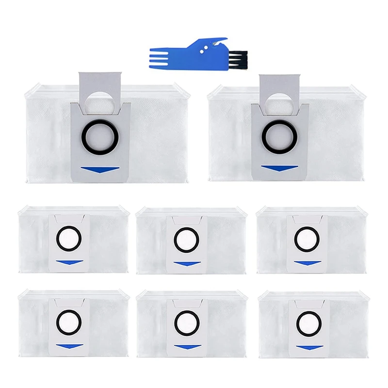 

8PCS Vacuum Bags for ECOVACS DEEBOT X1 Omni Dust Bags for ECOVACS DEEBOT X1 Turbo