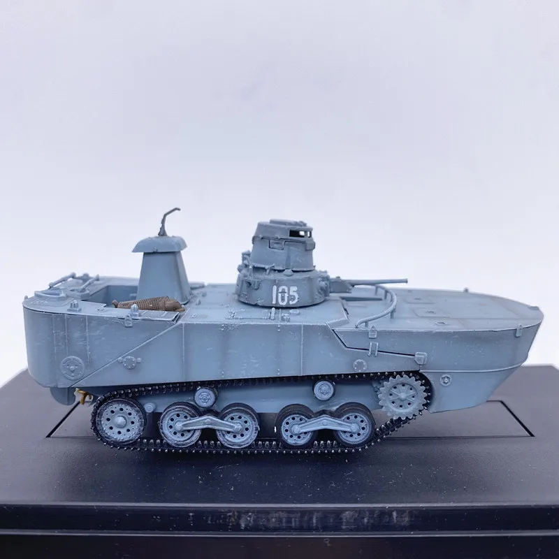 Dragon Armor 1/72 Scale Japanese Tank Type 2 Ka-Mi Amphibious W/Floating Pontoon Model 60607 Army Weapon Collection In Stock