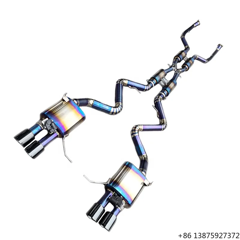 

Высококачественная титановая выхлопная труба на заказ для M3 E90 E92 E93 4.0л 2007-2024 с насадками глушителя и клапаном Valvetronic