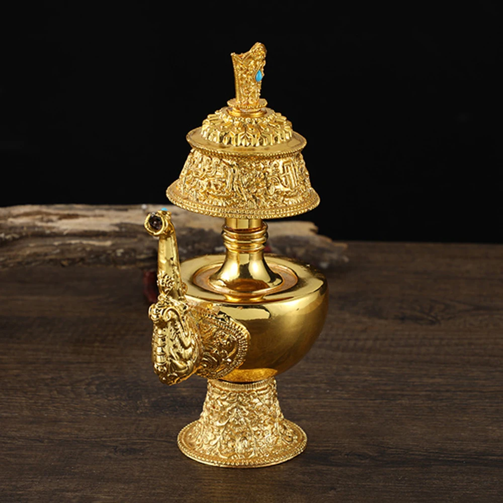 Nepal Small Benba pot, Tibetan Kalasa offering Buddha water bottle, Tantric artifacts Treasure Bottle, Buddhist ornaments, 18cm