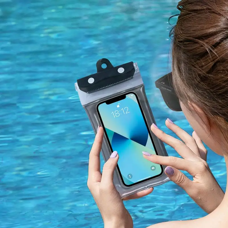 Phone Floating Case Waterproof Floating Cell Phone Diving Protective Case Floatable Phone Protection Tool For Floating Fishing