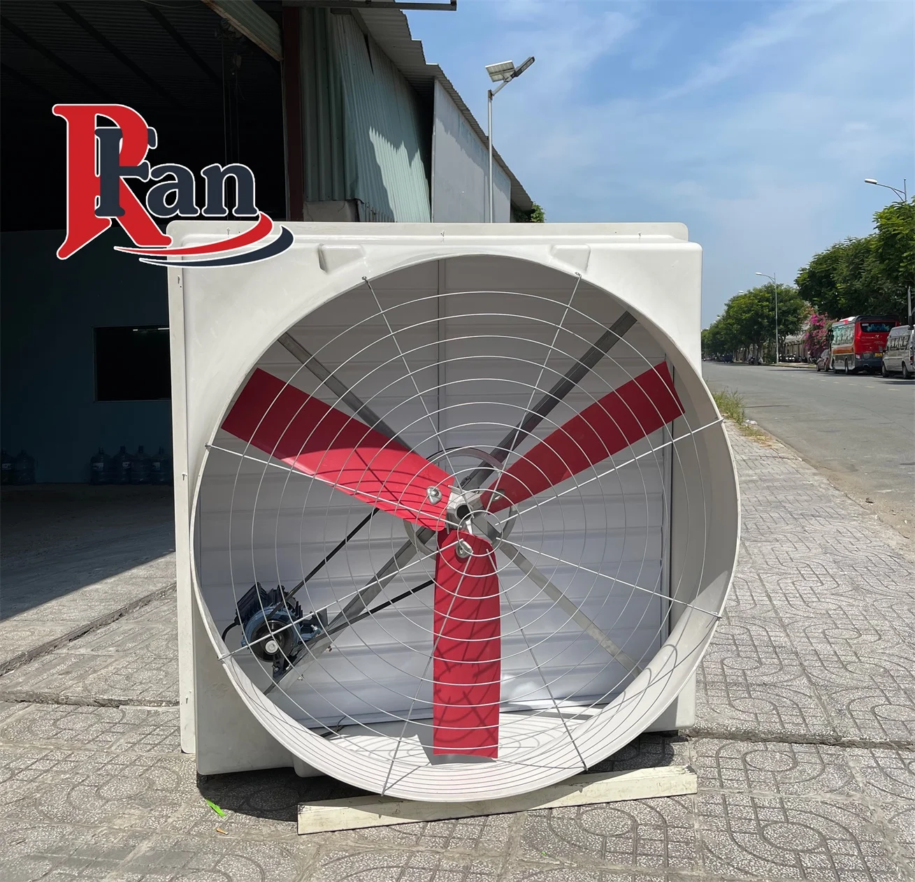 

Hot Selling Industrial Nylon Fiber Blade Cone Fan Ventilation Exhaust Cone Fiberglass Fan for Poultry Farm