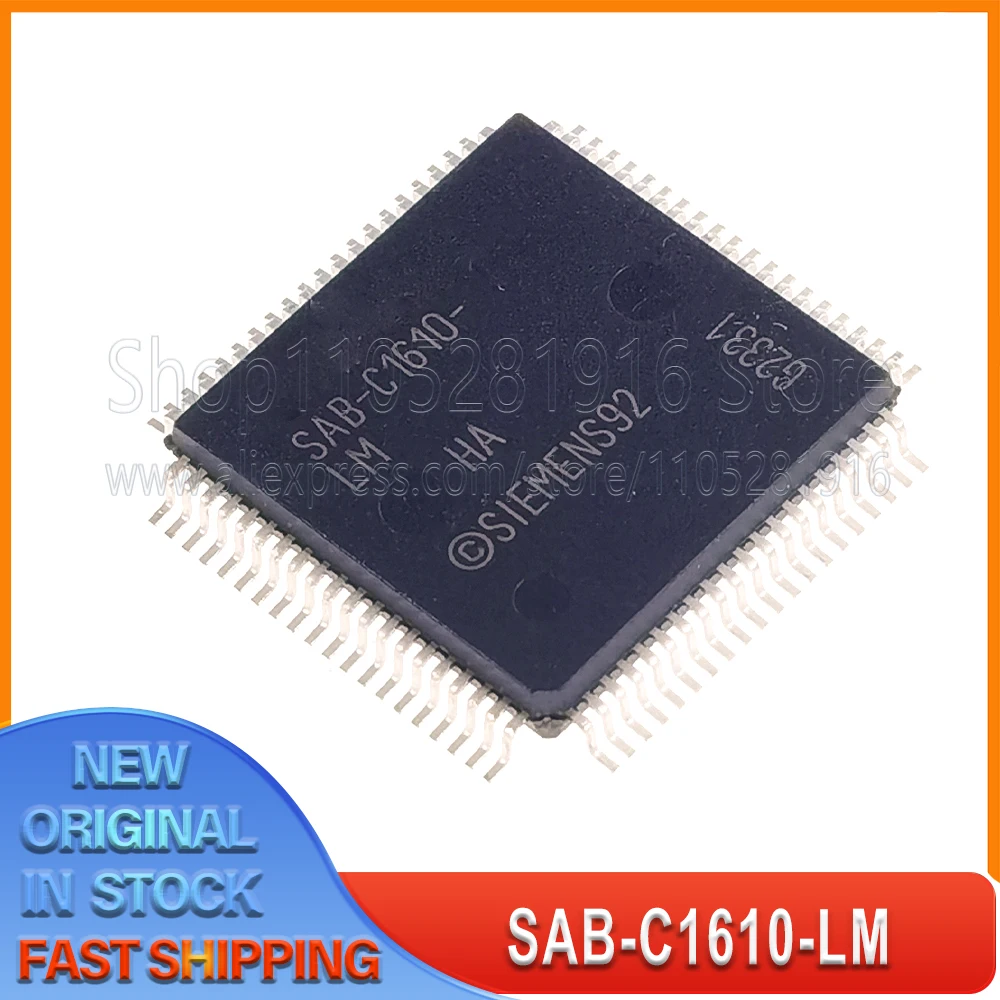 

1~20 шт./лот SAB-C1610-LM QFP80 100% новый, в наличии на складе