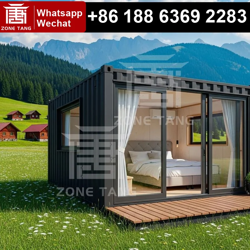 

Контейнерные здания Небольшой дом Плоский пакет Домашний портативный контейнер для автофургона Конвертированный в дом Доступные модульные домики Контейнерный дом