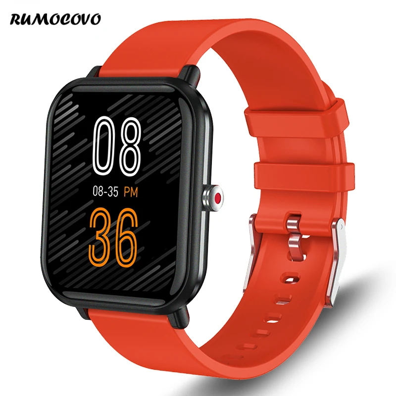 

RUMOCOVO® Smart watch Ladies Full touch Screen Sports Fitness watch IP67 waterproof Bluetooth For Android iOS Smartwatch Men