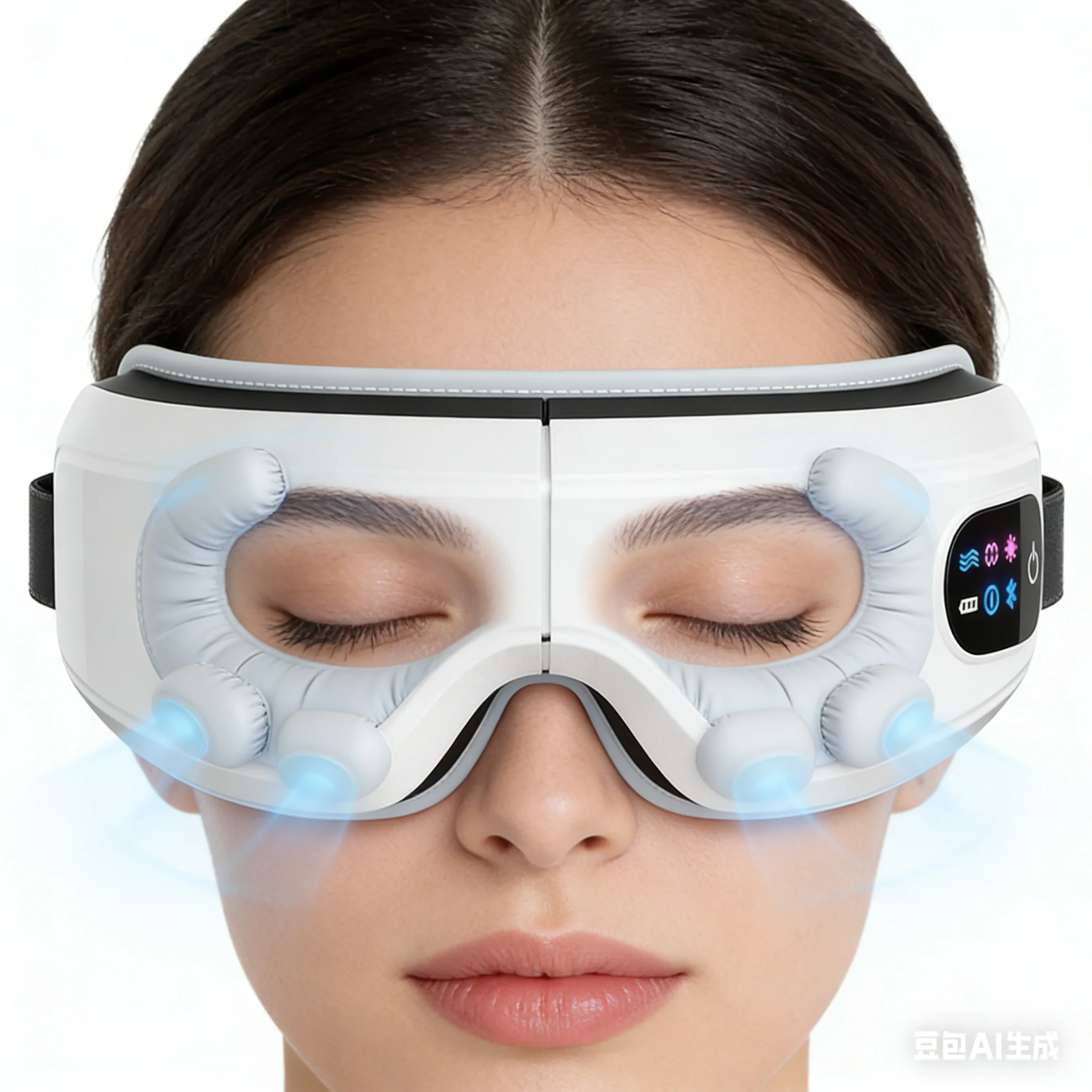 

Массажер для глаз с подогревом и функцией Bluetooth-музыки для комфорта и расслабления глаз