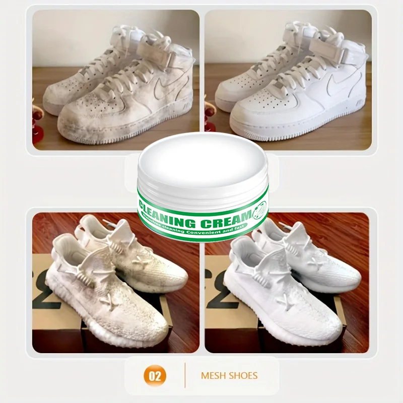 

Белый крем для ухода за спортивной обувью Синтетическая полировальная паста из синтетической искусственной кожи Многофункциональный крем для ухода, восстановление происхождения