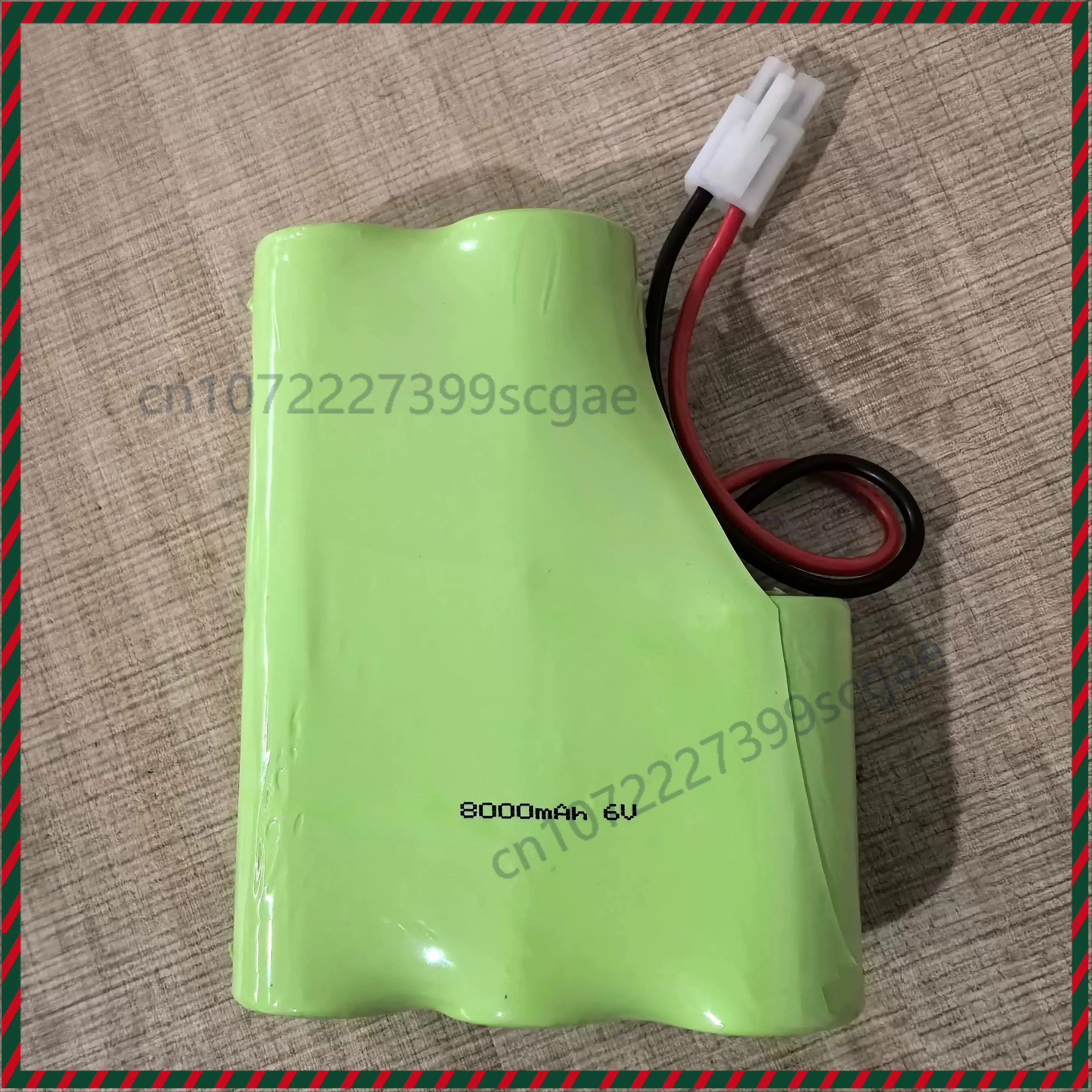 Ni-MH Rechargeable Battery Pack D 8000mAh 6V  Cell for Zhengyang QJ84A Digital DC Double Bridge Tester
