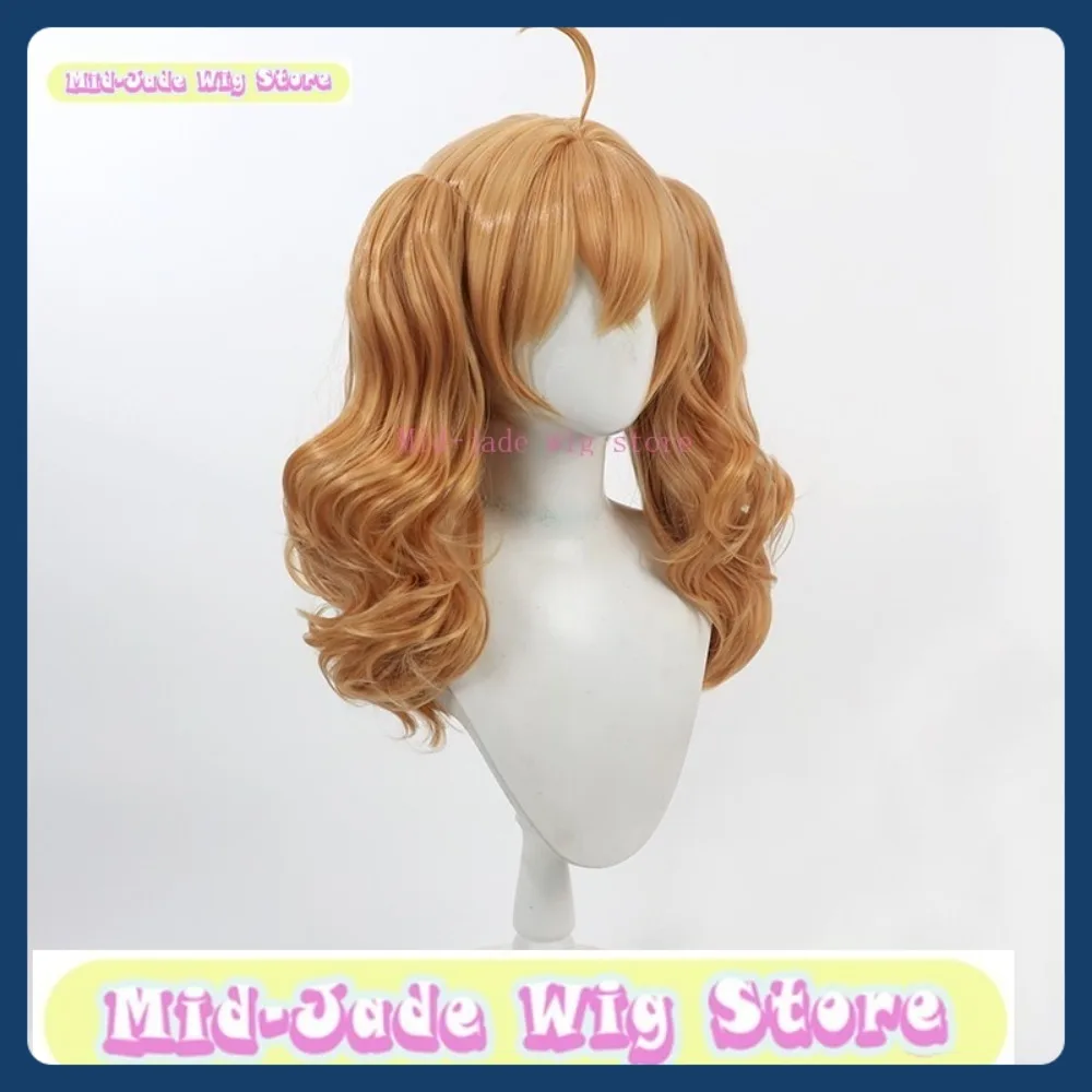 Mid-jade peruca loja arquivo azul ibaragi yoshimi cosplay peruca anime jogo rpg cabelo sintético trajes de halloween adereços