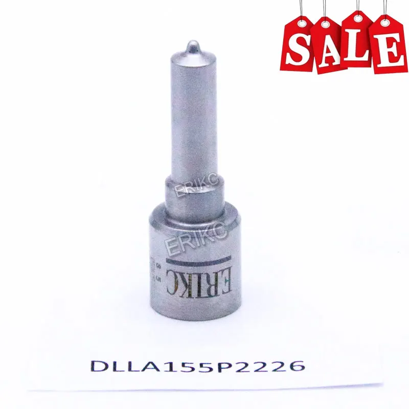 ERIKC Nozzle Dlla155p2226 Black Needle Dlla 155p2226 Spray Dlla155 P2226 Injector Nozzle 0433172226 for 0445110416, 0445110417