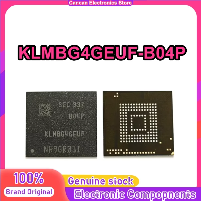 

KLMBG4GEUF-B04P Industrial grade 5.1 version 32GB flash memory chip IC New Original in stock