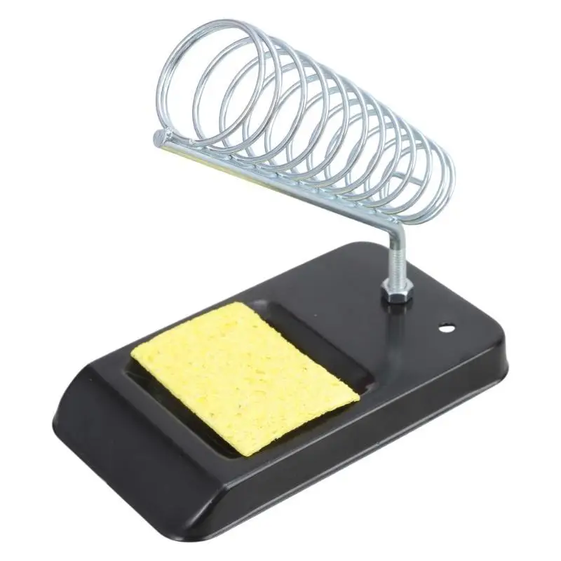 652F Simple Tube Soldering Iron Stand Holder with Sponge Electric High Temperature