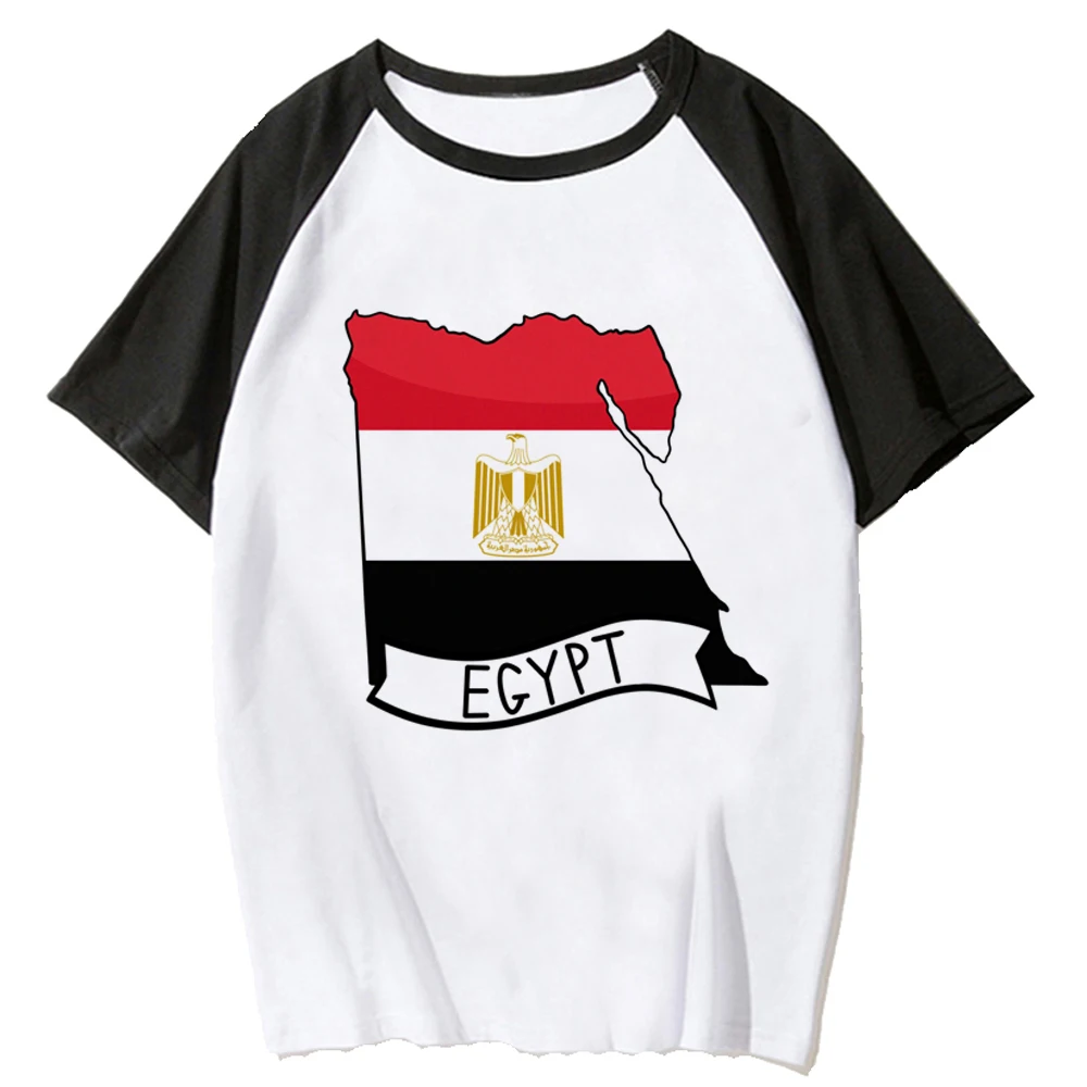 

Egypt t-shirts women comic summer t-shirts girl manga y2k designer clothes