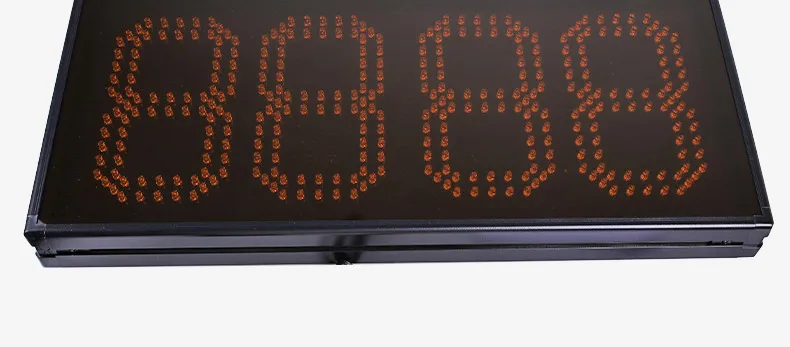 Electronic Football Referee Substitution Board with Injury Time Display, LED Change Player Sign for Soccer Matches view 6