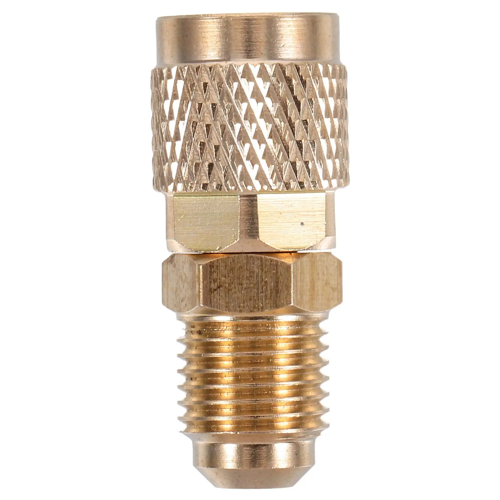 Copper Air Conditioner Adapter Fittings HVAC Connectors Fluoride Hose Couplers Refrigerant AC Fittings