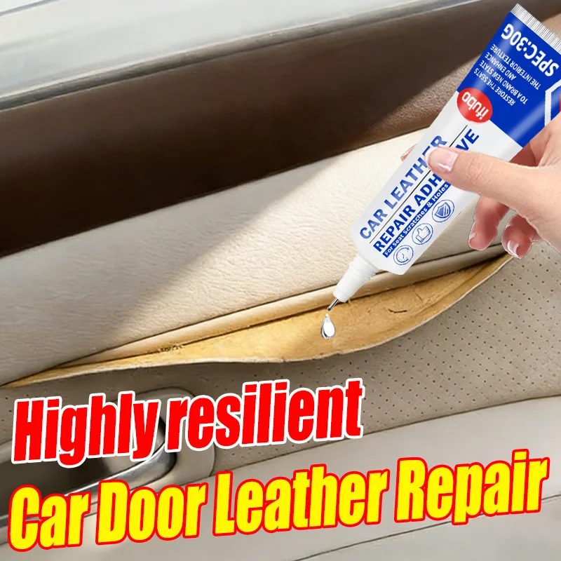 Car Leather Repair Adhesive,Multifunctional Auto Interior Leather Glue For Seat Door Panel Bumper,Strong Bonding Repair Paste