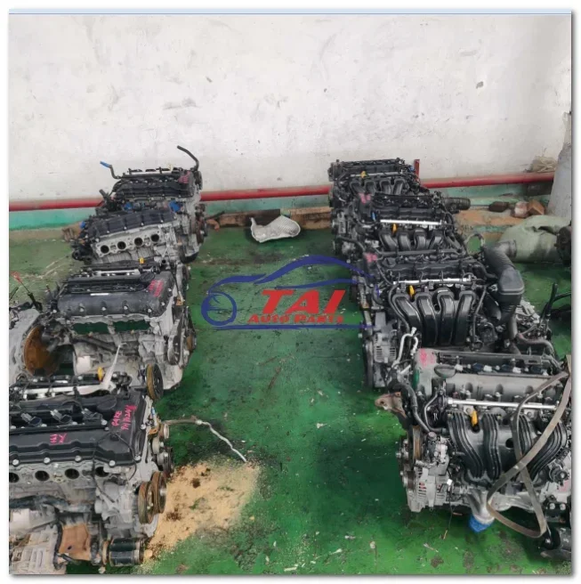 Korea Car Original Used  Complete 2.4L  G4KE  Engine  With Gearbox For  Hyundai  Sonate  Sante  Fe