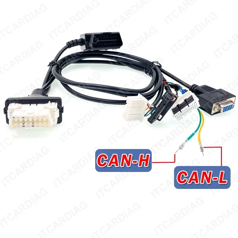 Toyo 30 3 in1 cavo 4A 8A BA connettore Smart Key Cable 16pin cavo OBD per OBDSTAR K518 Xhorse Key Tool Plus per Toyota / Lexus