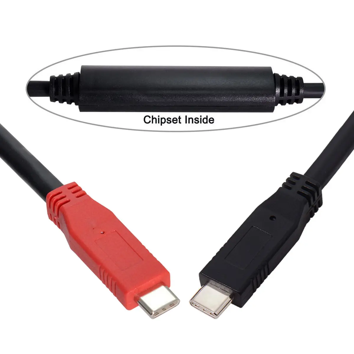 

Xiwai 8m USB-C Type-C to USB-C 5Gbps Gen1 Chipset Repeater Data Cable Single-Way Transfer for Industrial Camera & Laptop PC&Disk