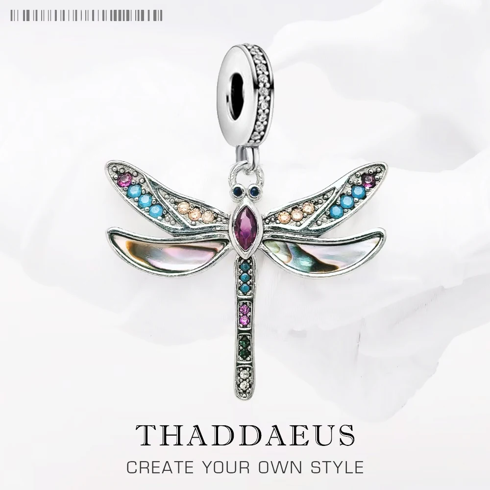 

Красочная женская подвеска из серебра 925 пробы в богемном стиле