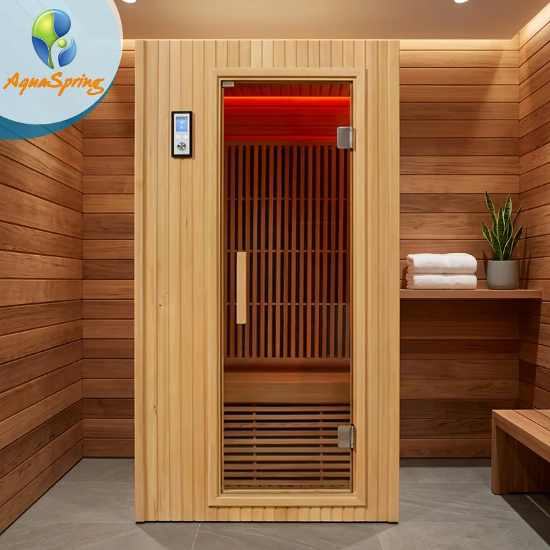 1-2 person household infrared sauna stove with Canadian fir carbon heating, low electromagnetic field