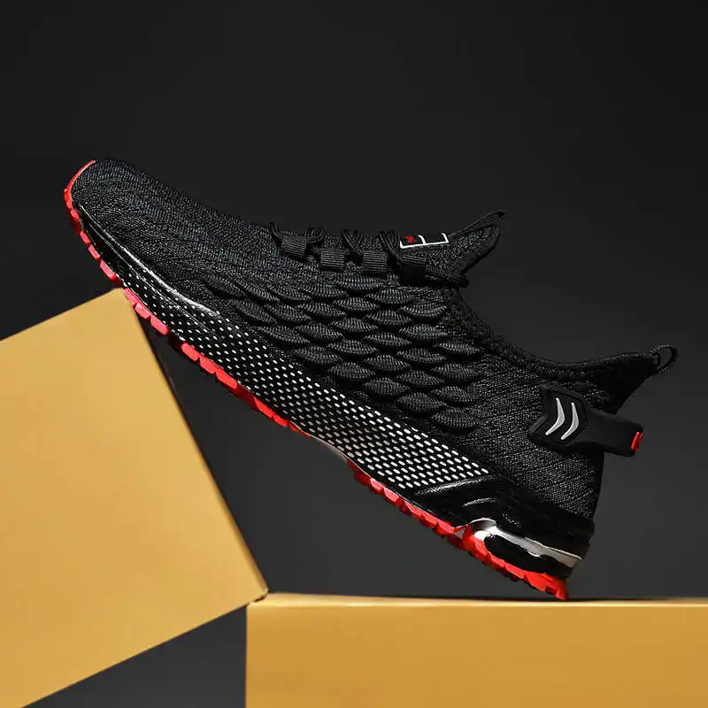 

Ecoleather Autumn-spring Sneakers Fashion Men Black Formal Shoes For Men Dress Sport Athletics Tenismasculine High End