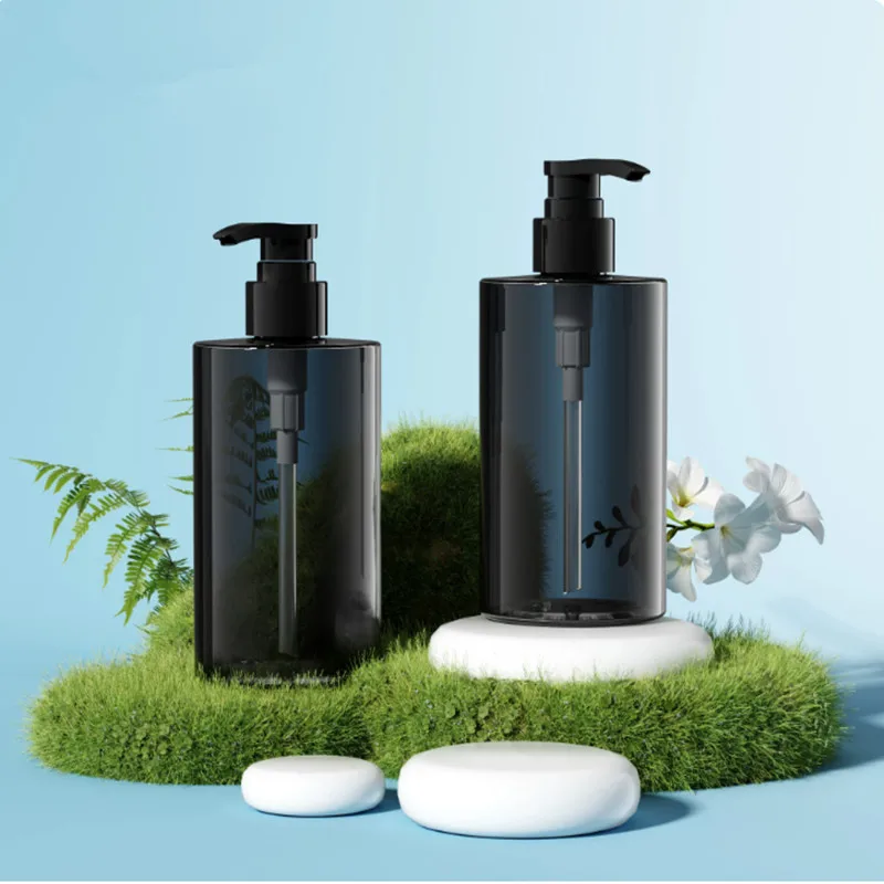 

15 шт., 500 мл, пустые пластиковые бутылки с насосом, шампунь, кондиционер, дозатор для мытья тела, контейнеры, многоразовые бутылки для лосьона для ванной комнаты