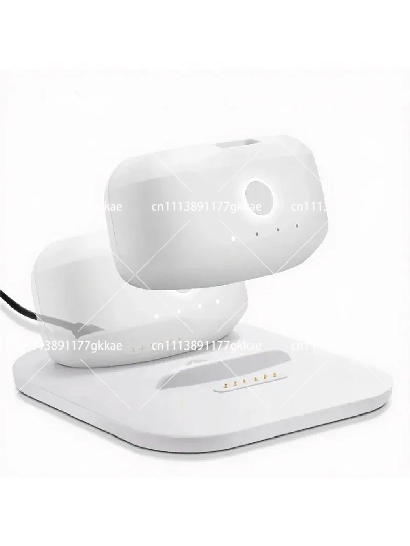 Twin Charger Station Dock, Magnetic Power Supply Charging Base Compatible With B2 Battery Pack, M2 Pro M3 Pro VR Strap