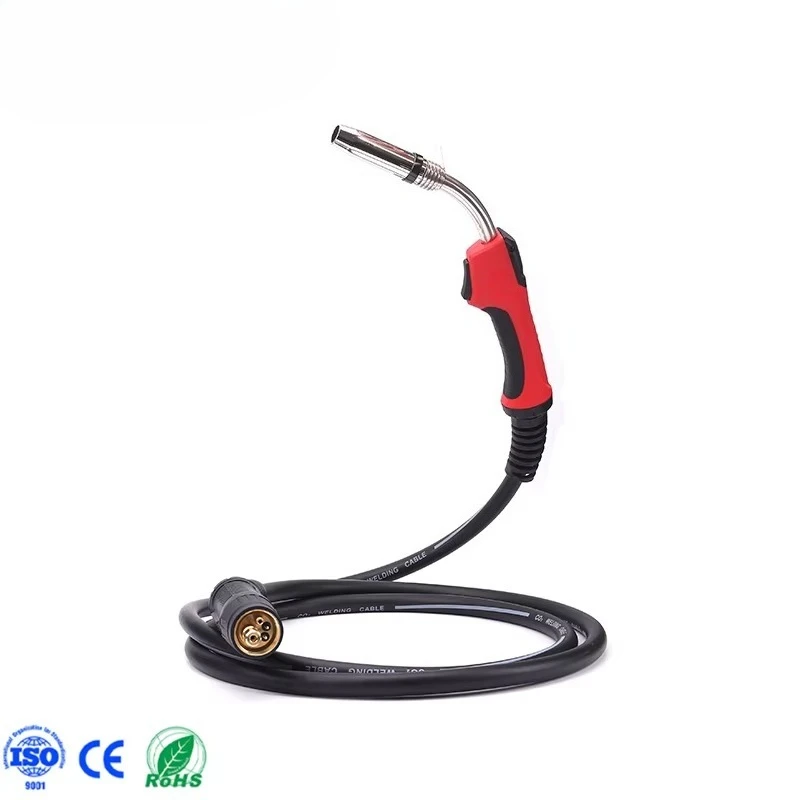 Welding Gun 4M 36KD MIG TORCH Air Cooled Euro Connector MB36KD 014.0144 0.6-1.0mm Wire Diameter CE Certified