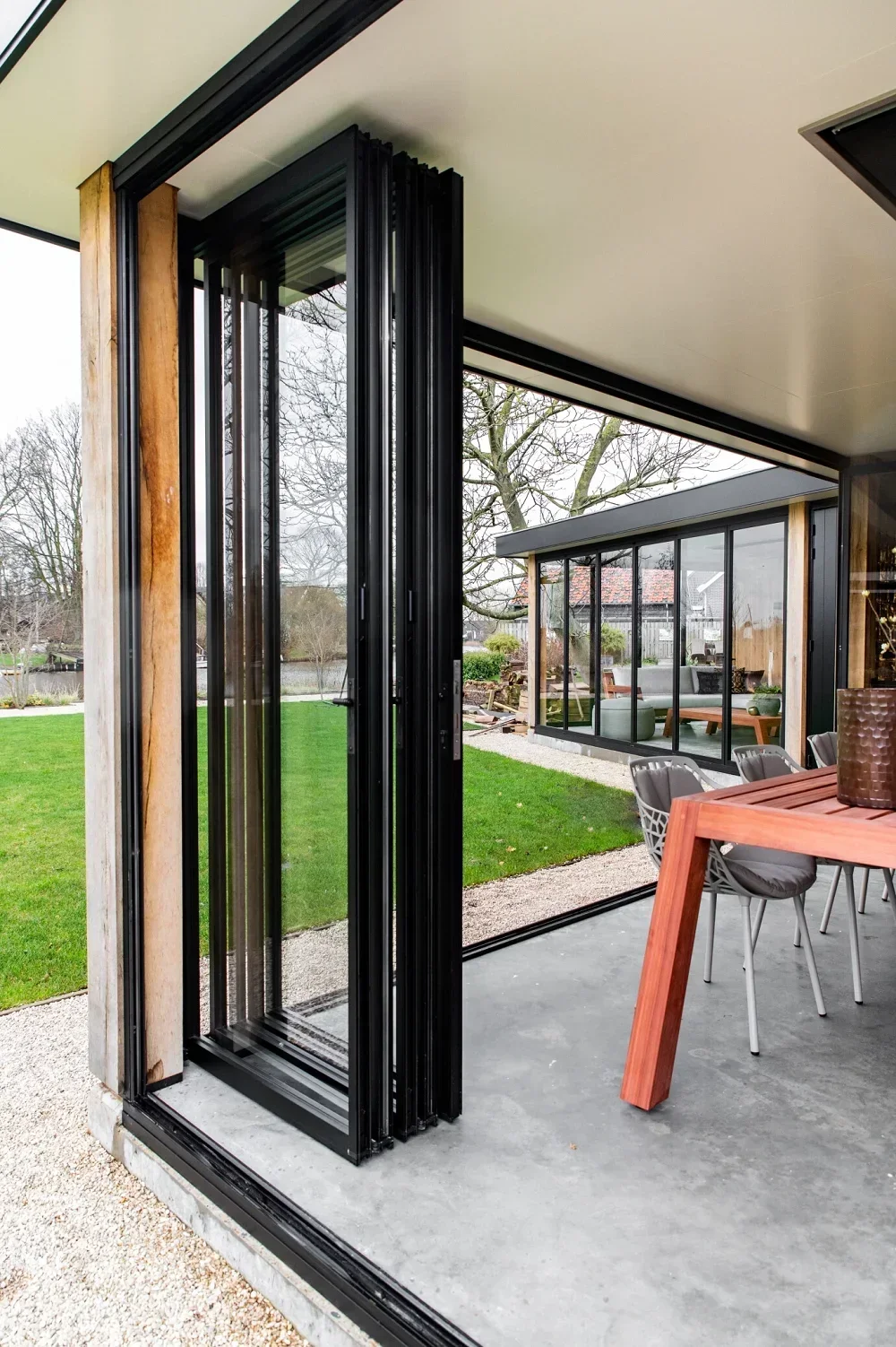 Puerta exterior de vidrio templado DN, puertas de balcón y Patio de diseño moderno con doble esmaltado, 2/3/4 paneles, puertas correderas de aluminio con pantalla