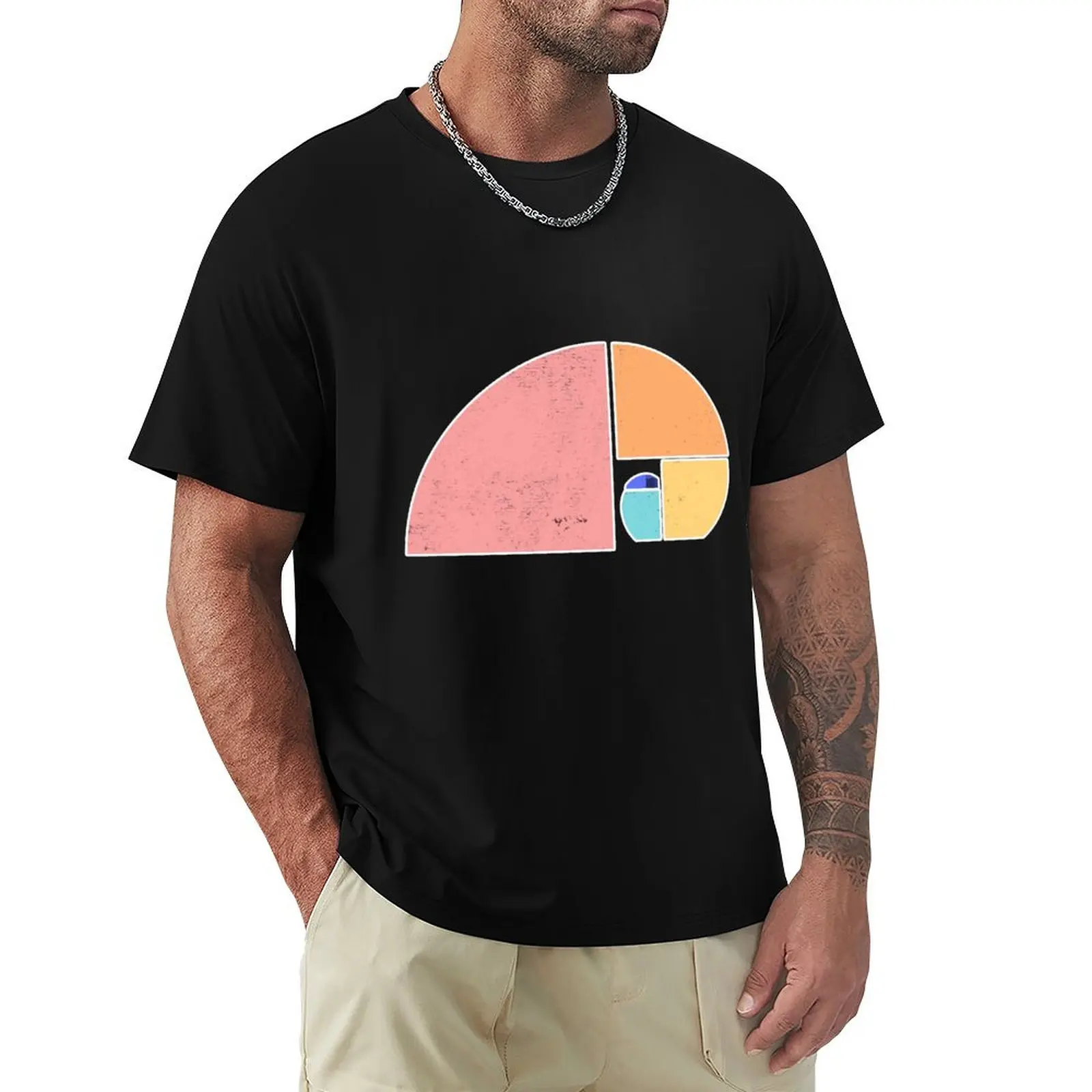 Fibonacci Day Gift for mathematicians -fibonacci spiral T-Shirt Halloween Casual T-Shirt