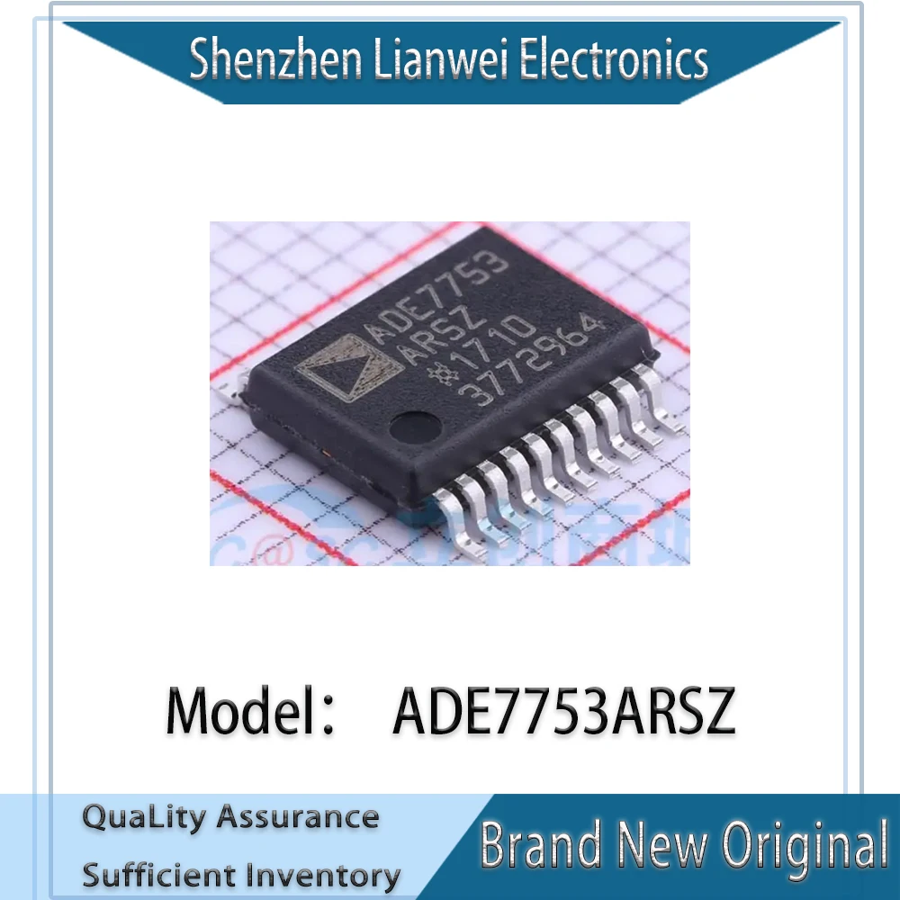 

100% New Original ADE7753ARSZ ADE7753 IC Chipset SSOP-20