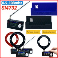 Upgraded ATS MINI PRO SI4732 All Band DSP Radio LSB USB AM FM 0.5-108mhz Pocket Receiver with Antenna Mini Radio Holding Bracket