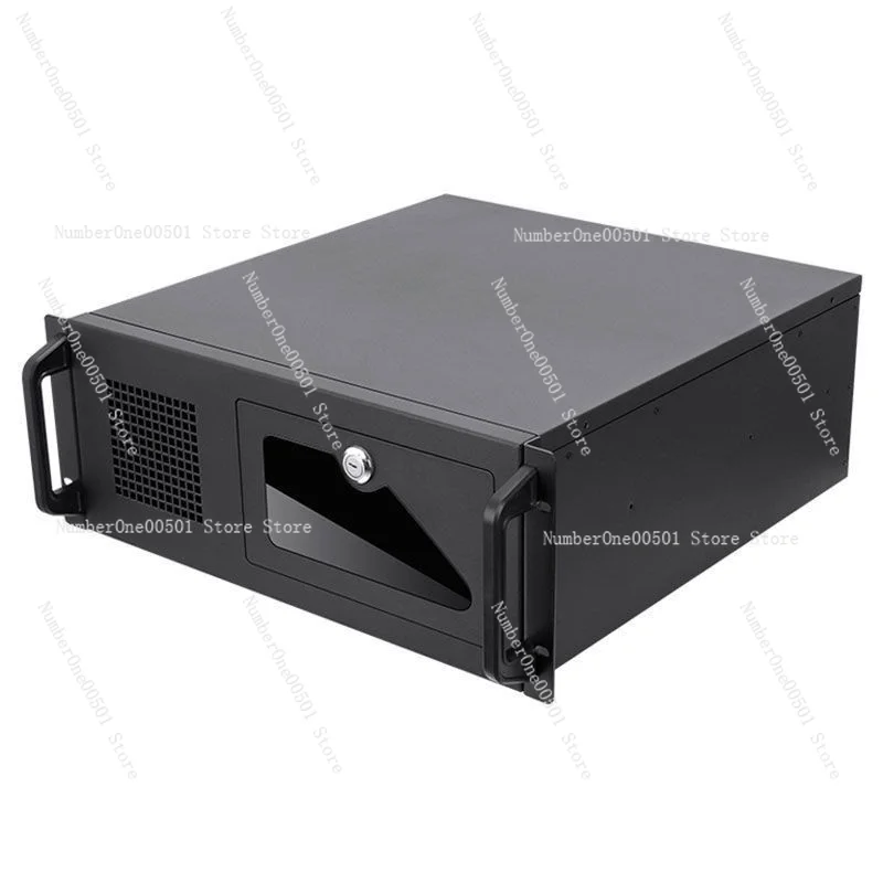 4U Server Chassis Industrial Computer Case for ATX Motherboard Workstation Rack Dustproof Portable PC Case