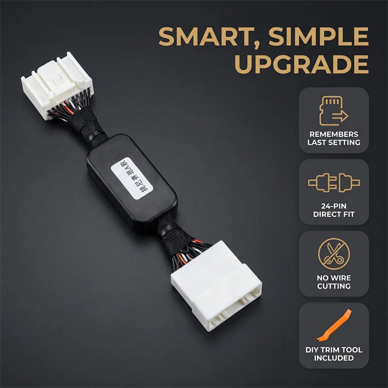 Auto Stop Start Eliminator Cable Off Device Close Canceller Control Sensor Plug For Hyundai Genesis G70 2019-2024