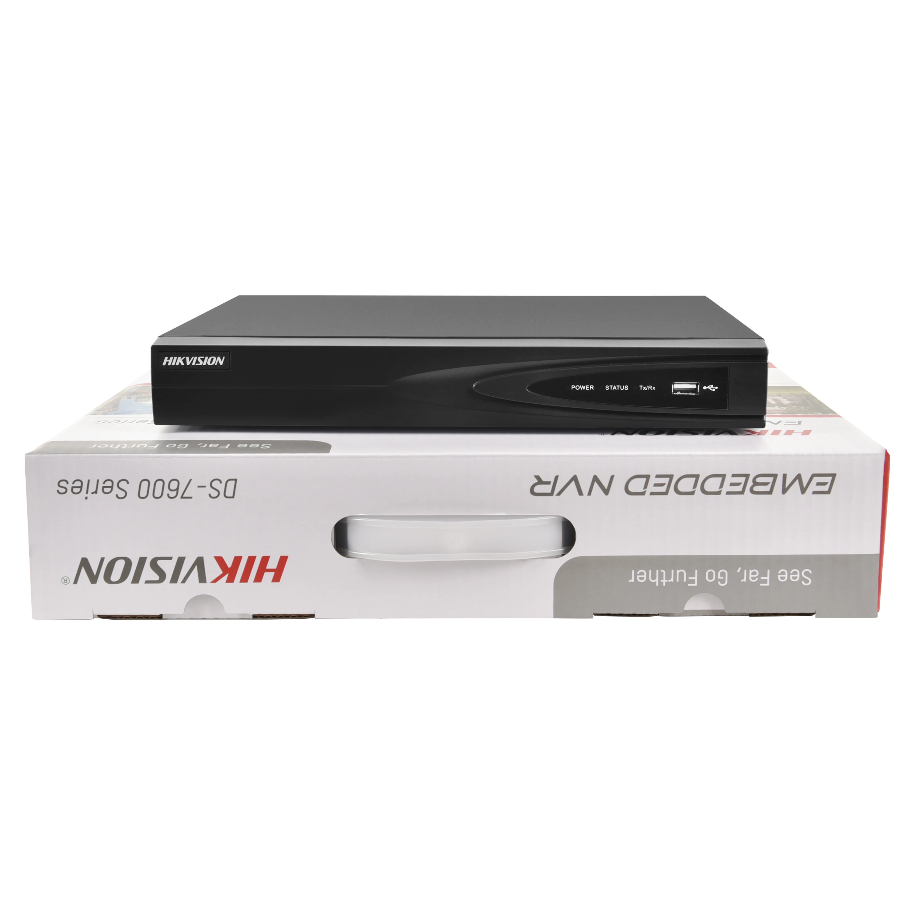 مسجل فيديو شبكي هيكفيجن 4CH 4POE DS-7604NI-Q1/4P&DS-7608NI-Q1/8P 8CH 8POE NVR 8MP H.265+ MD2.0 مراقبة أمنية