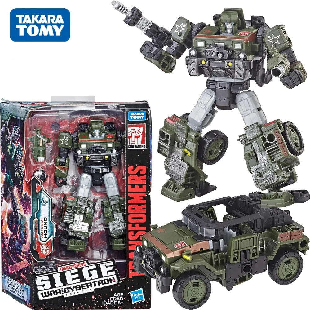 

Hasbro Transformers Generations War for Cybertron: Siege Deluxe Class WFC-S9 Autobot Hound Action Figure Collection Model Toys